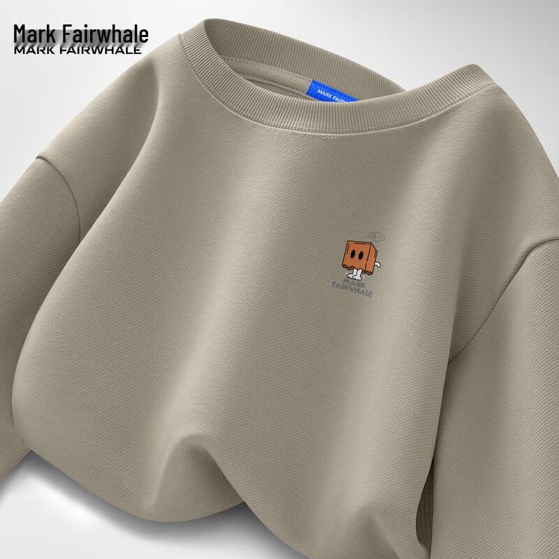

Mark Fairwhale Men s 2025 Fall Round Neck Loose Fit Sweatshirt 3XL