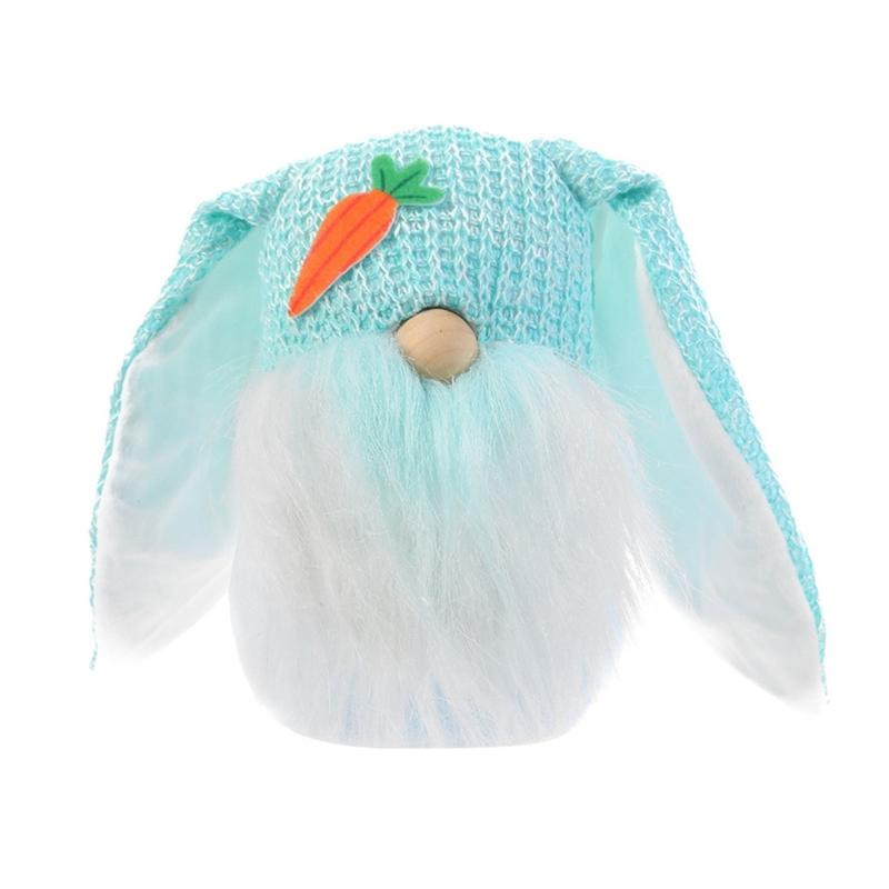 Easter Gnome Rabbit Doll Reusable Spring Ornaments for Festive Decor Faceless Doll Kids Gift