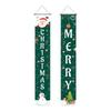 Christmas Nutcracker Couplets Door Curtain Flags | Festive Porch Decor