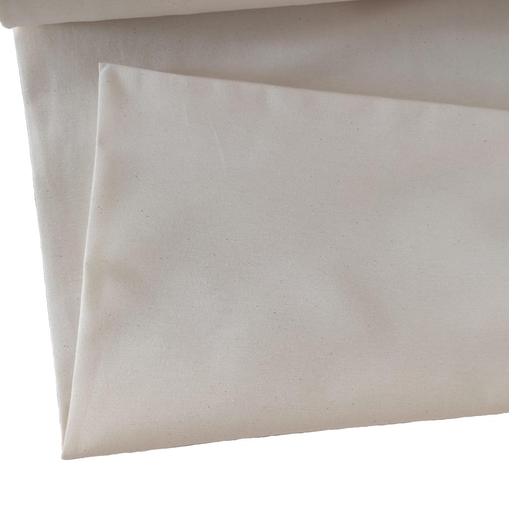 280 Cm Wide Raw Canvas Fabric Special for Dyeing and Printing. Each Unit Is One Meter of Fabric. They Will Always Be Sent Continuously.