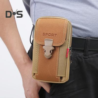 Fanny Pack pre aktívny životný štýl Plátená taška na opasok na telefón z umelej kože Taška na zips na zapínanie na opasok na cestovanie a outdoorové aktivity