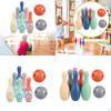 Bowling Game Set for Children, Suitable Indoor And Outdoor Use, with 6 Pins . This