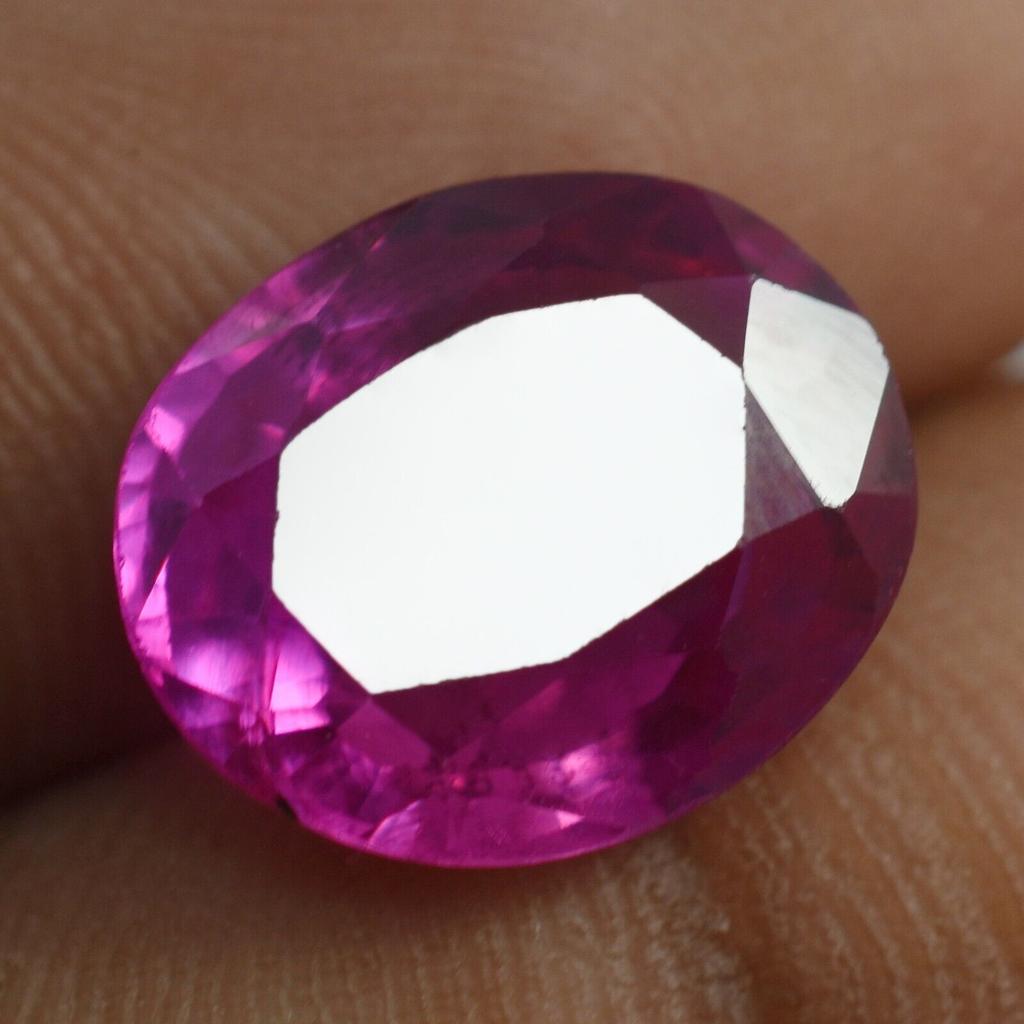 Natural Pink Sapphire Loose Gemstone Oval Cut 8.70 Ct September Birthstone for Gem Collections