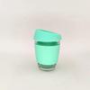 Silica Gel Glass Coffee Cup Cork Set of Insulation Against the Hot Ideas with Cup