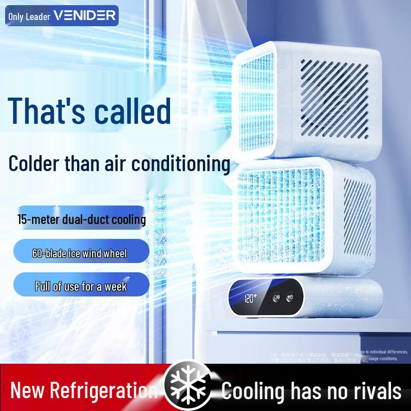 VENIDER PRO Dual Cooling Desktop Fan