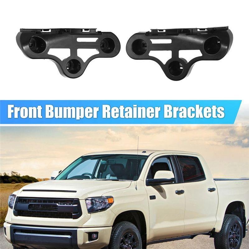1Pair Front Bumper Bracket Mounting 52116-0C020 52115-0C050 For Toyota Sequoia 2007-2021 Side Bumper Support