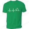 COFFEE ECG EKG MENS T-SHIRT LOVER GREAT FUNNY GIFT IDEA PRESENT CAFFEINE MEME Summer Men's Tee Top Men's Street Casual Clothing