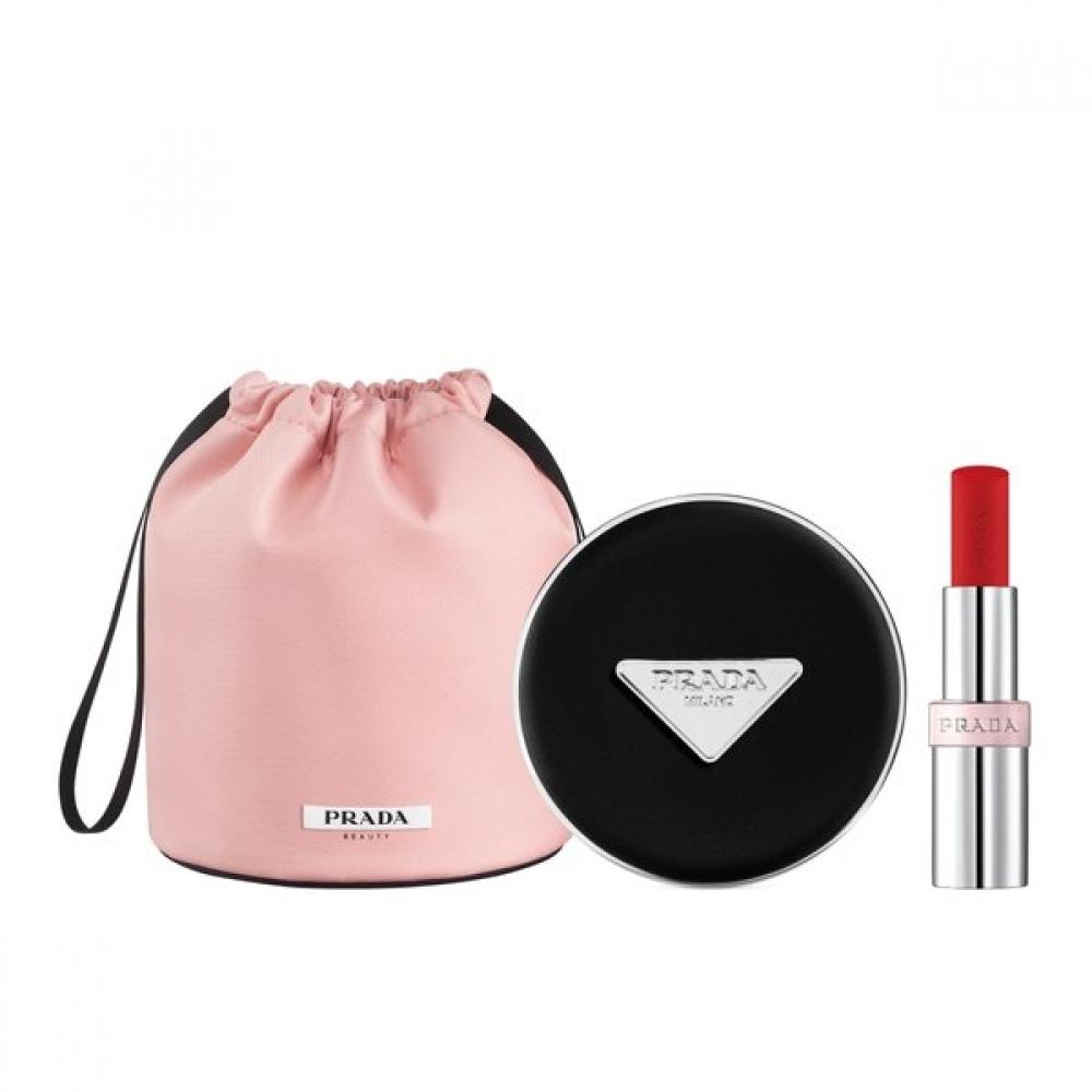 

Prada Beauty Cushion And Glow Balm Duo +double Mirror + Mini Blue Balm LC5/[NEW] U021 Cherry