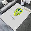 Leeds United Individueller Namens-Teppich für Wohnzimmer, Schlafzimmer, Zuhause, Sofadekoration, Rutschfeste Bodenmatte für Kinder