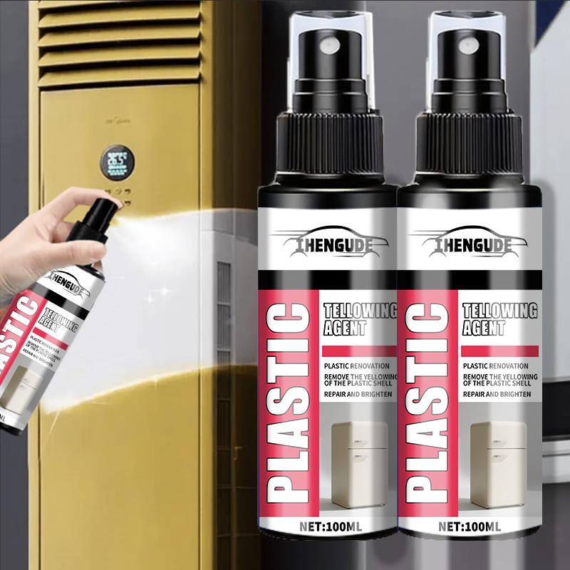 Kunststoff-Erfrischungsspray, Sofortige Aufhellung und Fleckenentfernung, Innenraumreiniger für Autos, Klimaanlagen-Enteiser, Bildschirmreinigungslösung
