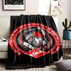 Couverture Thème FC Spartak Moscou Convient Pour Le Canapé Le Camping Et Les Voyages Fabriquée En Matière Flanelle Douce Un Cadeau Idéal Pour Des Occasions Comme Les Anniversaires A