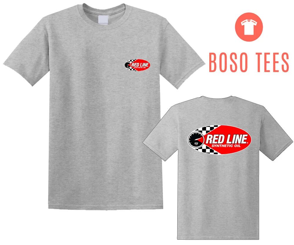 Red Line Oil Men Grey Size S-5XL 3XL