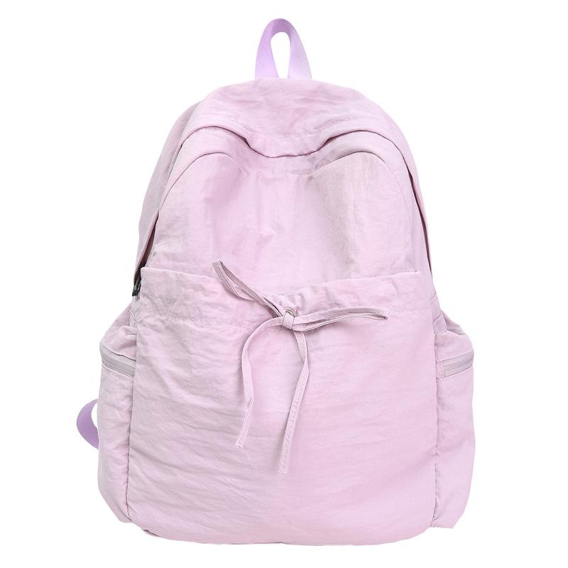 Schoolbag1011 New Backpack Lightweight Women's Casual Backpack Popular Style Student Schoolbag Travel Backpack