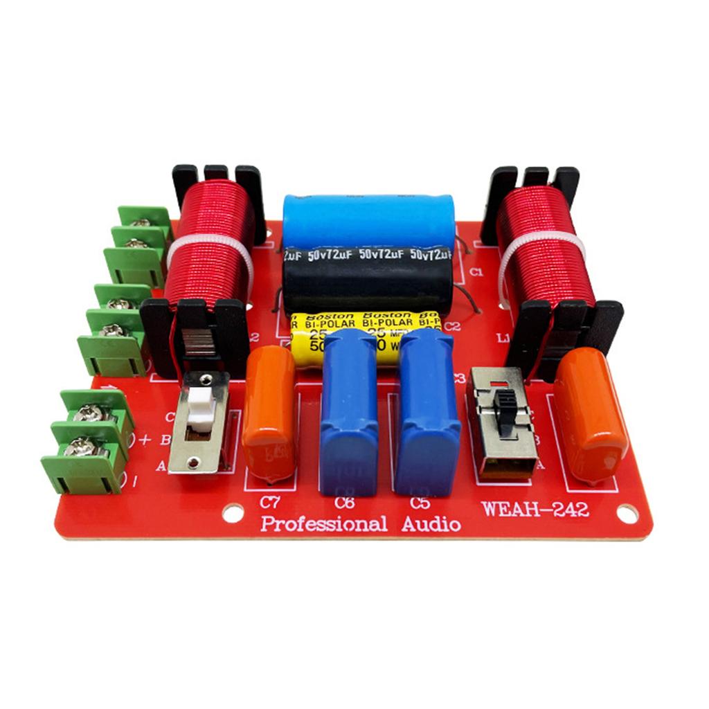 1PC 400W 2 Weg Audio Lautsprecher Frequenz Teiler Hochtöner Bass Crossover Filter Lautsprecher Verstärker Hause Sound Theater
