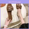 Womens Plus Size Flat Slide Shoes With Rubber Sole For Comfortable Indoor Outdoor Use