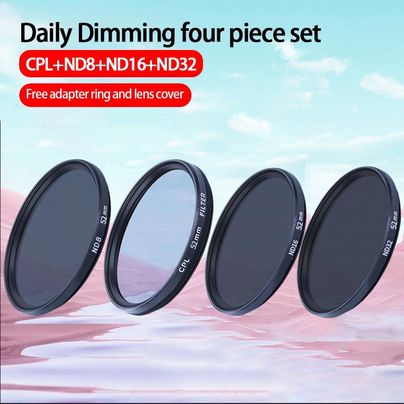 High Definition Image Quality Camera Lens Filter For XTU X3 UV CPL Polarizing Protective ND8 ND32 ND64 Camera Filter Accessories