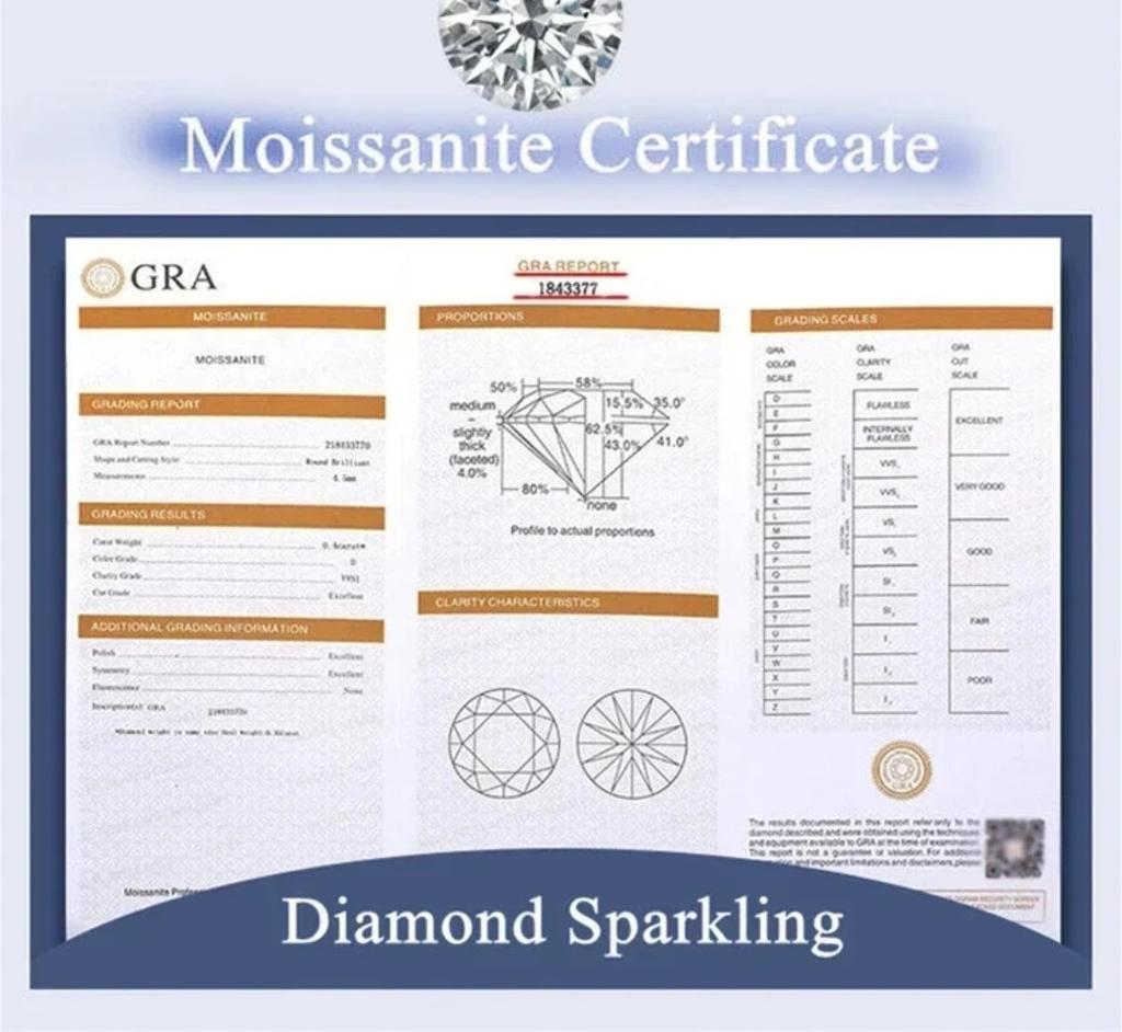 Luxury Solid Platinum PT950 1 Karat Moissanite Diamond Pendant Necklace Women S Crown Pendant Clavicle Chain