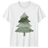 Christmas Tree Holidays Unisexs TShirt Unisexs Tee Watercolor Graphic Top