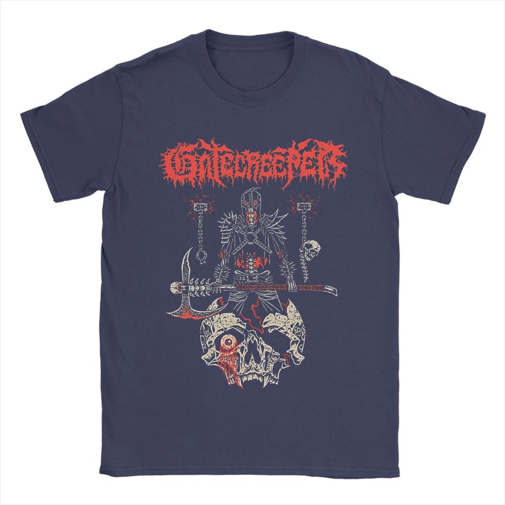 Men's Band Gatecreeper T Shirts  100% Cotton Clothes Unique Short Sleeve Crew Neck Tee Shirt Plus Size T-Shirts