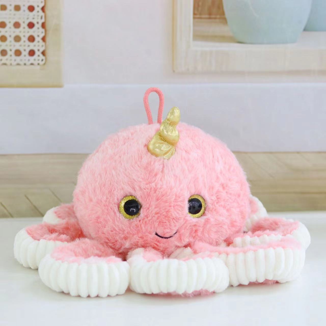 

Octopus Plush Toy Octopus Doll Doll Catch Machine Doll Wedding Throwing Event Small Gifts 20cm розовый