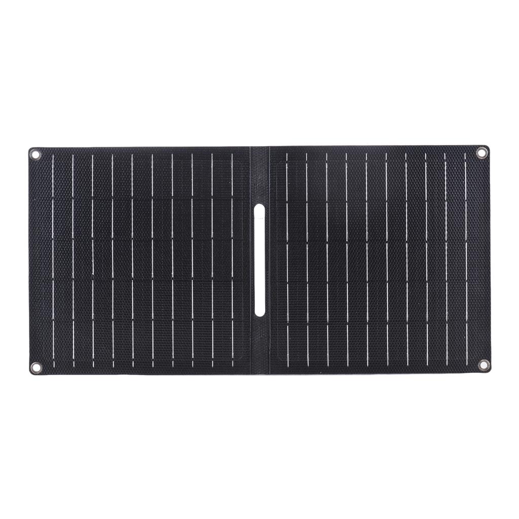 15W 5V Portable Foldable Solar Panel IP67 Waterproof USB and Type-C Outputs Solar Panel Charger for