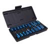 19 Pcs Electrical Terminal Removal Kit Aluminum Stainless Steel Universal Fit Wire Harness Pin