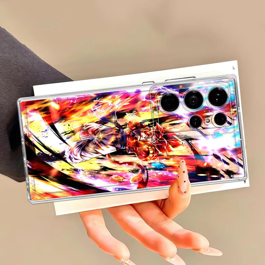 Cover Custodia Telefono Dragon Ball Goku Talento per Samsung Galaxy S25 Edge S20 Plus S23 Ultra S26 S24 S21 Note 20 Ultra 10 S22 FE