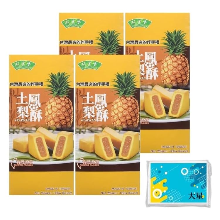 

of Fuji Food Service Pineapple Cake 180g Bonus [Set 4] Chikuyo-do (6 pieces) + (Original Tissue)