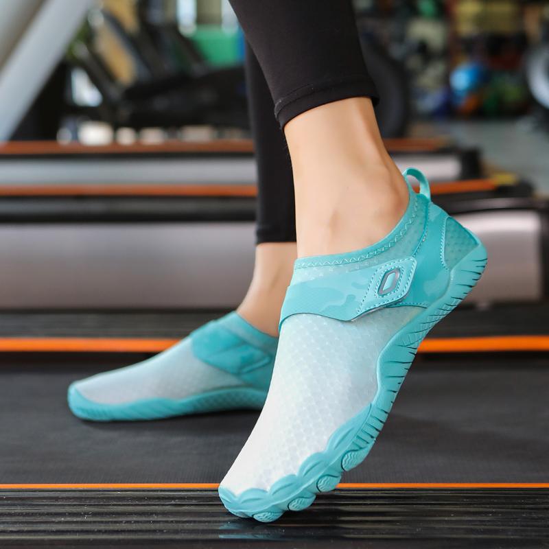 Hallen-Fitnessschuhe ******** Seilschuhe Stoßdämpfende Laufbandschuhe Fitnesstraining Yoga Fünf-Zehen-Radschuhe