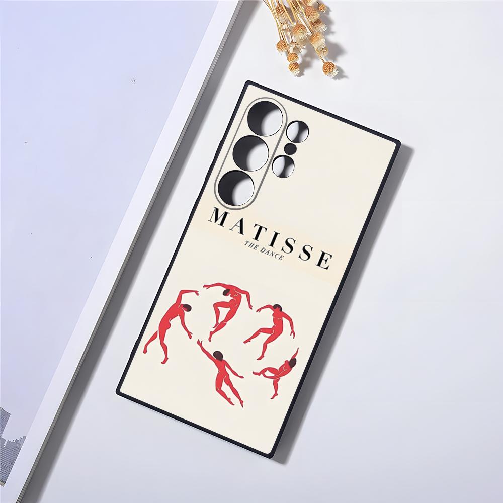Matisse Art Painting Phone Case For Samsung S24 Ultra S23 Fe S22 S20 S21 Plus Galaxy A54 A34 A24 A53 Note 20 Cover