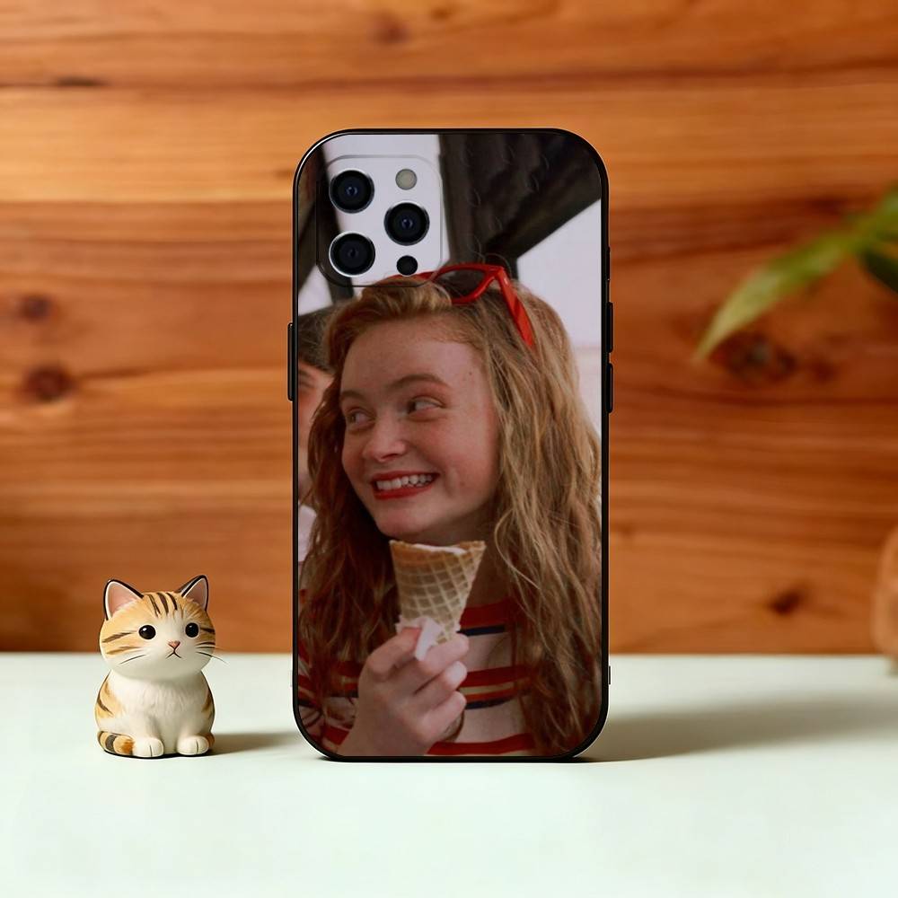 S-Sadie S-S Actor Phone Case For iPhone 17,16,15,14,13,12,11 Plus,Pro Max,XS,Soft Silicone Black Cover