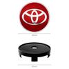 4pcs 60mm Car Styling Wheel Hub Center Caps Rim Cover Badge Emblem For Toyota Corolla Yaris Auris CHR  Rav4 Avensis Accessories