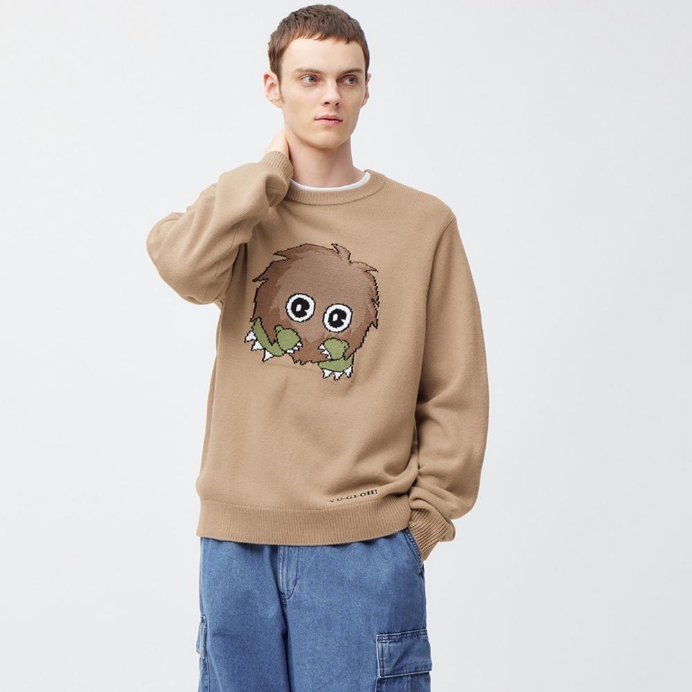 

Вязаный пуловер с длинными рукавами GU Yu Gi Oh