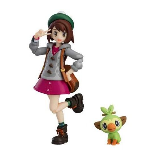 Overseas Pokémon Center Figma Yuuri Scorbunny Sobble Figure Parallel Import