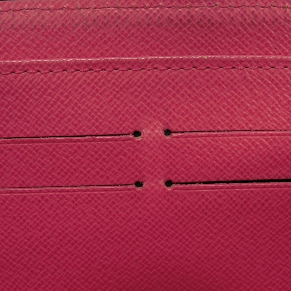Used 12564 Zippy Wallet M60936 7940 Old Model LV Logo Flower Pink Zip Around Monogram V-Line Grenade Unisex from Japan