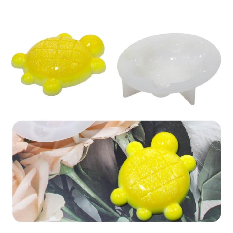 Pudding/Turtle Mold Easy to Use Silicone Mold Practical Ornaments Making Tools