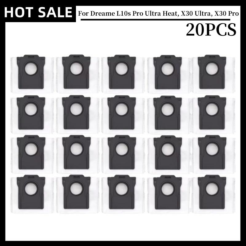 Für Dreame L10s Pro Ultra Heat, X30 Ultra, X30 Pro Staubsauger Ersatzzubehör Hauptseitenbürste Filter Mopp Staubbeutel