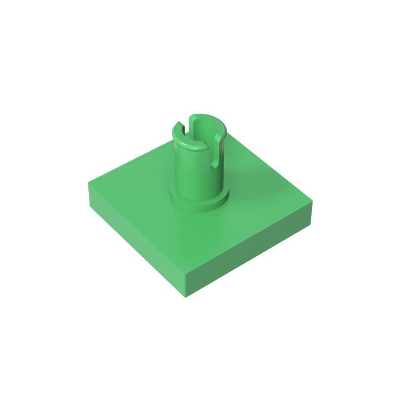 Non-Toxic 50Pcs Part Bricks 2460 Modified Plate 2X2 With Pin Building Blocks Set Board Base Particle Puzzle Diy Toys Birthday Kid Gift