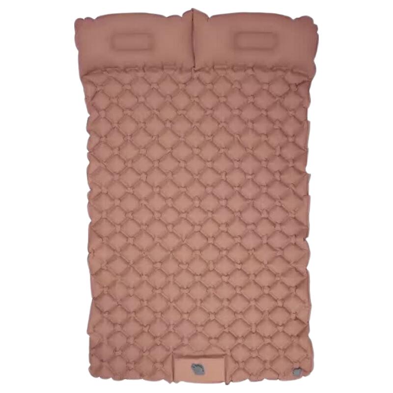 Outdoor Camping Foot-Pump Inflatable Sleeping Pad