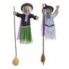 Animated Halloween Witch Decoration Lighted Haunted Sound Activated House