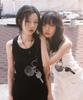 Peulaegeupam Shell Keyring Sleeveless Top (2 Colors)