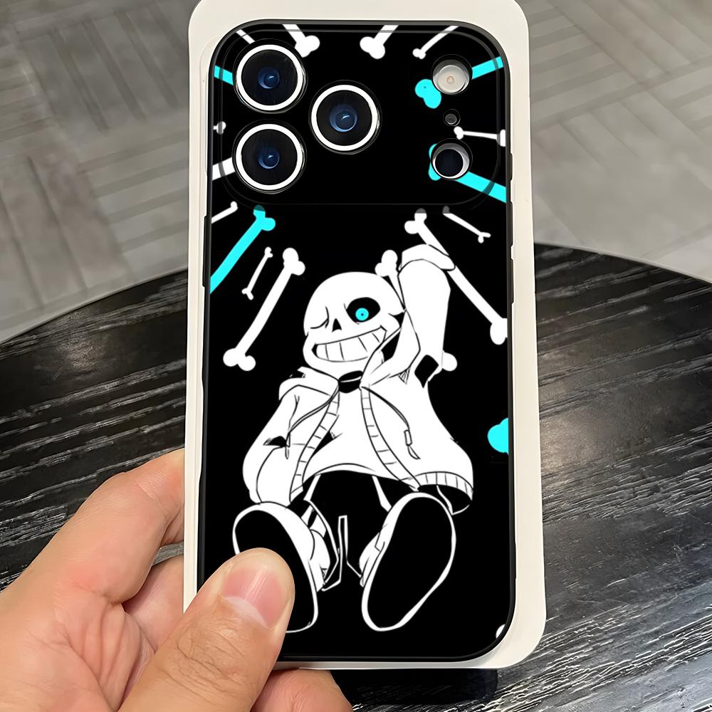 Sans Undertale Handyhülle Für IPhone 17 Pro Max 16 15 14 Pro Max 13 11 X Xs Xr 8 7Plus Silikonhülle
