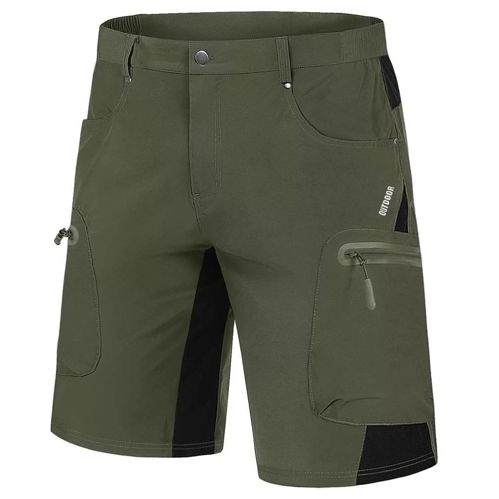 Anti Tear European and AmericanSummer Men's Sports Pants with Durable Pockets, Quick Drying Breathable Shorts for Men