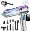 Handheld Car Vacuum Portable Cordless, 22000Pa High-Power Suction Hand held Vacuum Cleaner & Air Duster for Car Cleaning, Home, Office, Pet Hair |