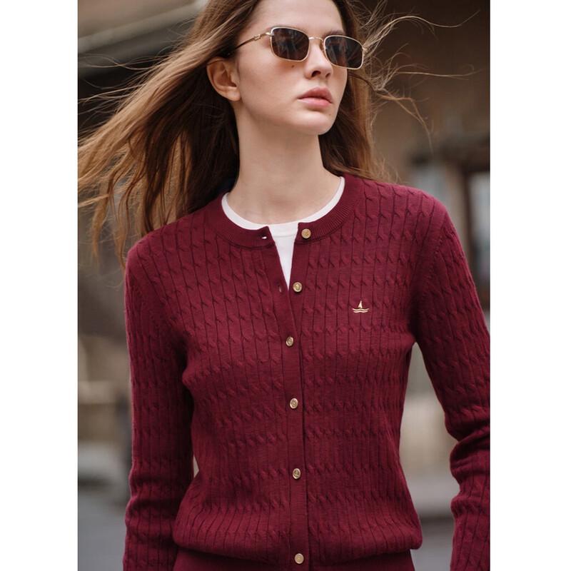 Navigare Women's Faux Two-Piece Knit Cardigan
