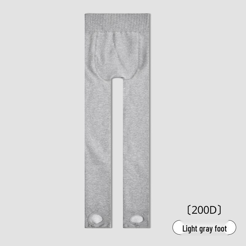 Women's Black Fleece-Lined Pantyhose: Thick, Slimming, Hip-Lifting Leggings for Autumn/Winter