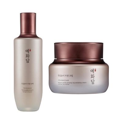 Yehwadam Heaven Grade Ginseng Omlazující sada: Tonikum 155 ml + Krém 50 ml