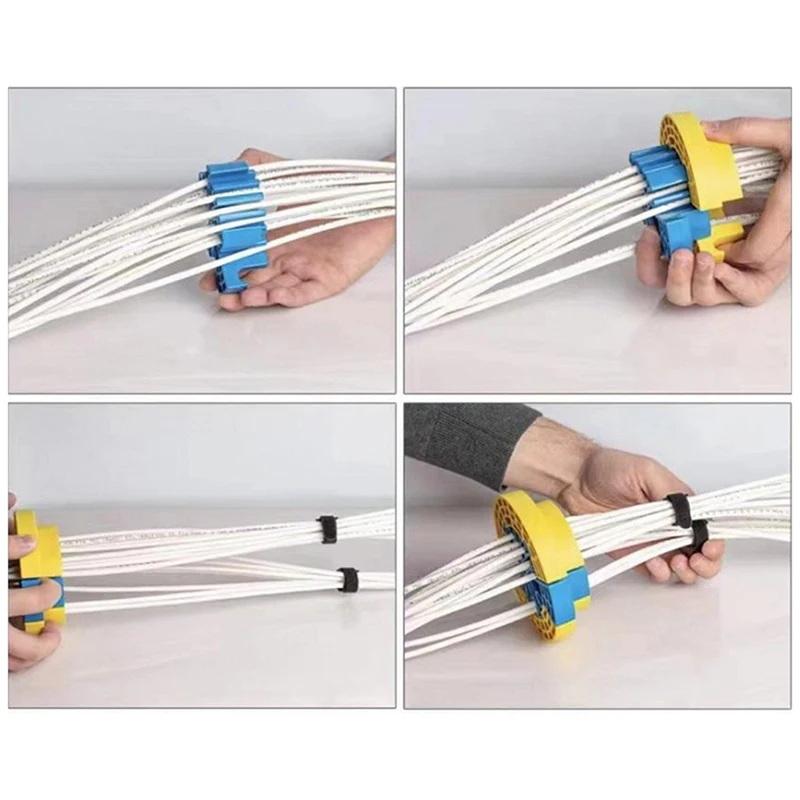 Network Carding Device Cable Comb Fireproof Abs Plastic Generic Cabling Category 5 And 6 Network Cables Laying And Carding Tools