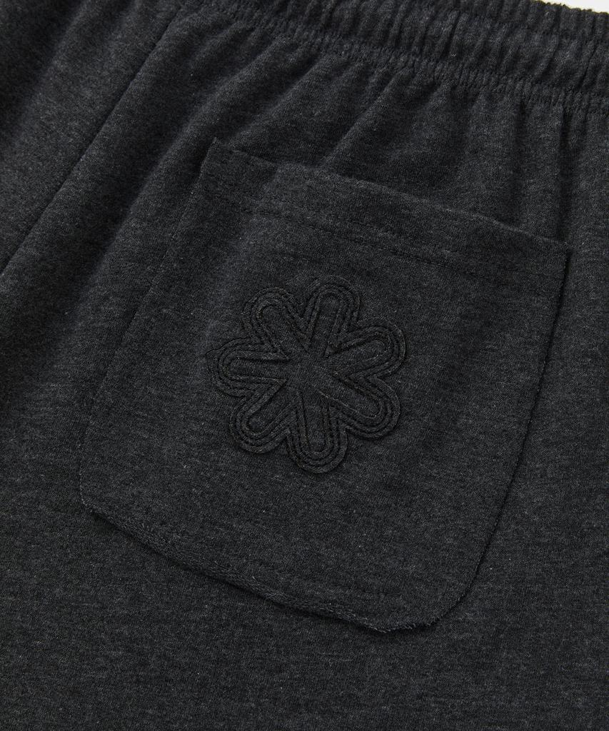 Laikeueomojeu Cutoff Sweat Shorts_Charcoal