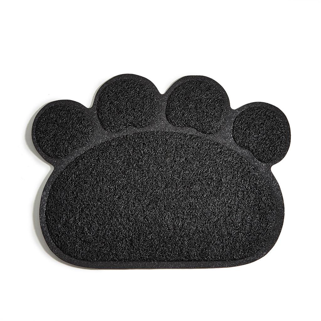 Cloud Shape Pet Cat Dog Feeding Mat Pad Solid Paw Fishbone Pattern Dish Bowl Antislip Placemat Easy Washing Pet Accessories